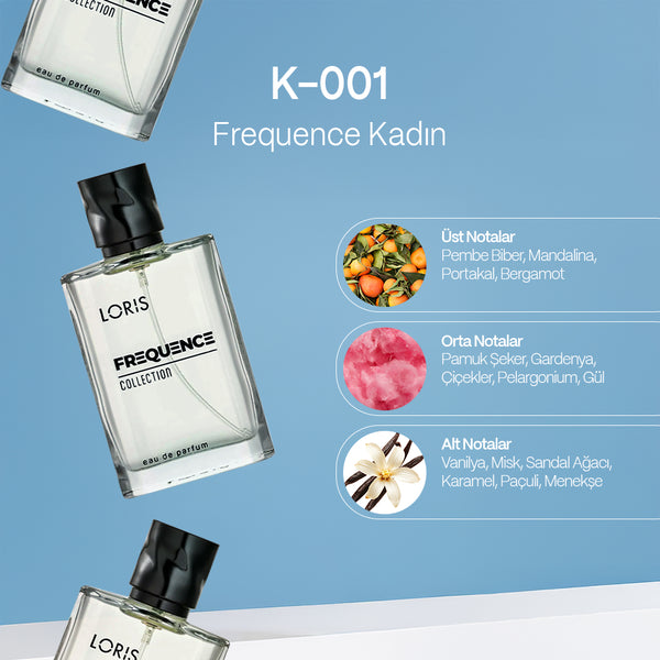K-1 Frequence Kadın Parfüm EDP 50 ML