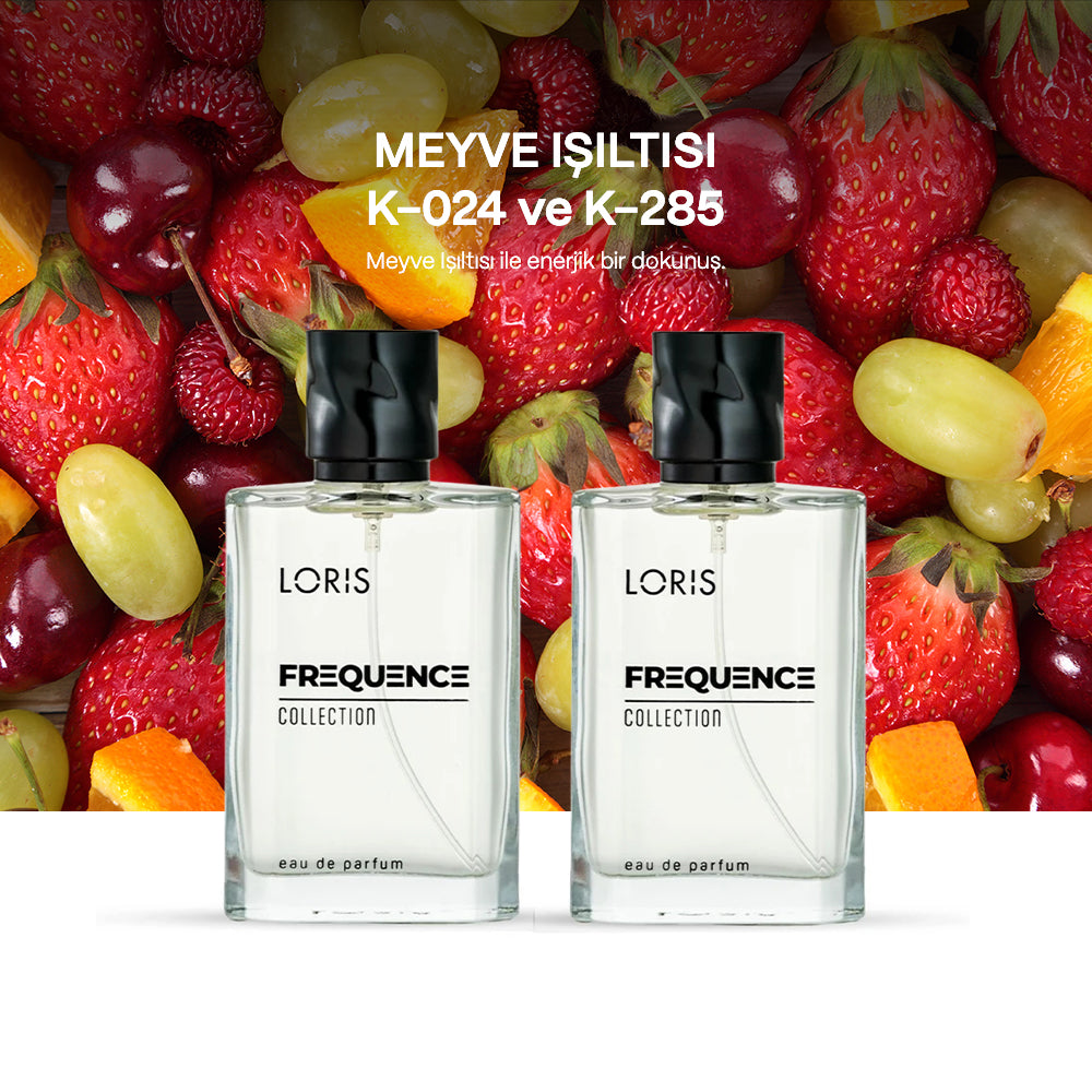 Meyve Işıltısı 1 | K-024 ve K-285 Kadın Parfüm Seti