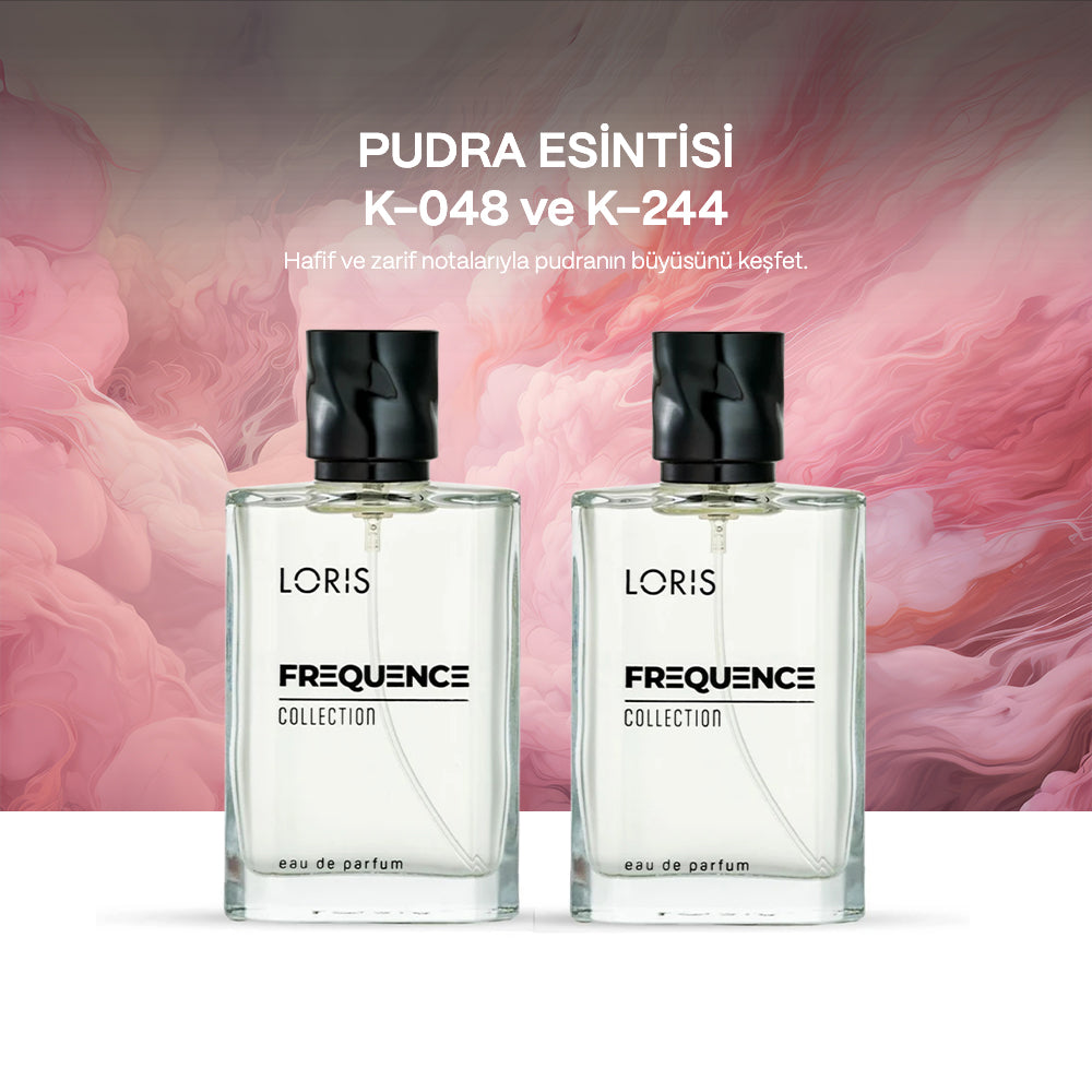 Pudra Esintisi 3 | K-048 ve K-244 Kadın Parfüm Seti