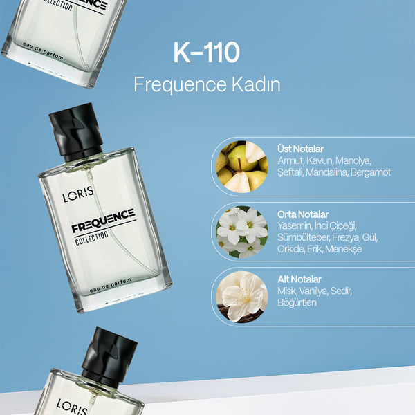 K-110 Frequence Kadın Parfüm EDP 50 ML