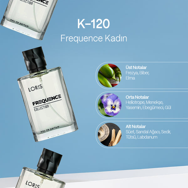 K-120 Frequence Kadın Parfüm EDP 50 ML
