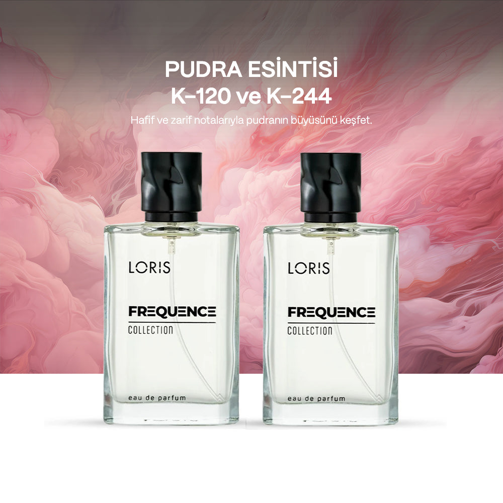Pudra Esintisi 6 | K-120 ve K-244 Kadın Parfüm Seti