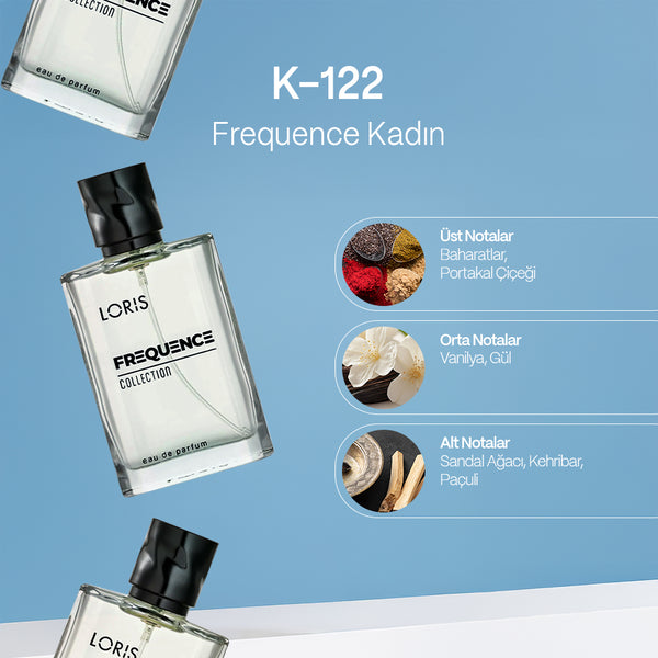 K-122 Frequence Kadın Parfüm EDP 50 ML