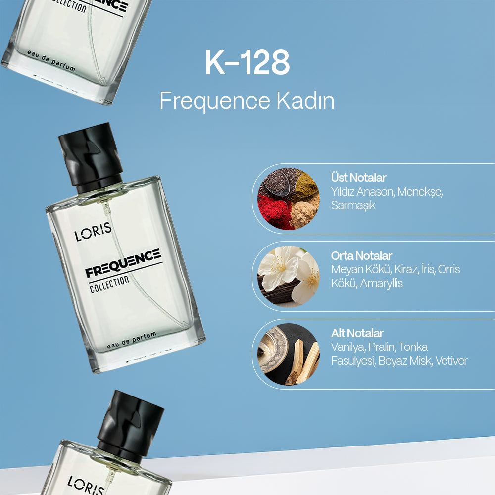 K-128 Frequency Women's Perfume EDP 50 ML