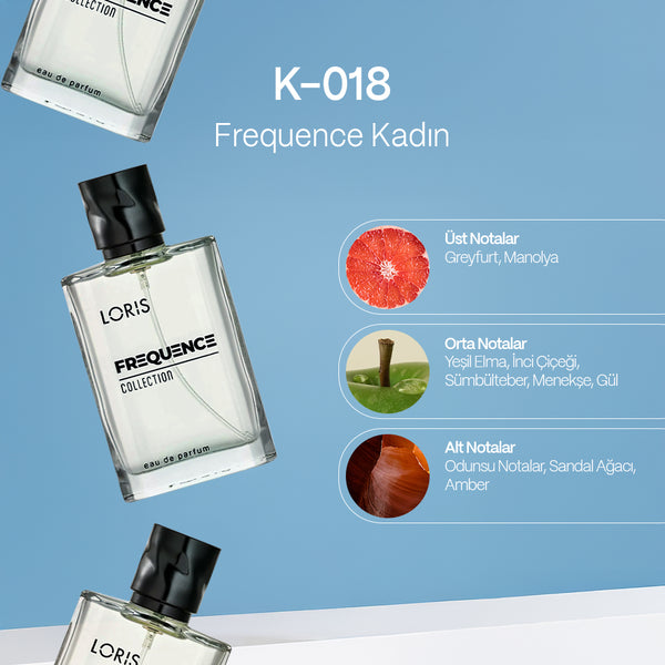 K-18 Frequence Kadın Parfüm EDP 50 ML