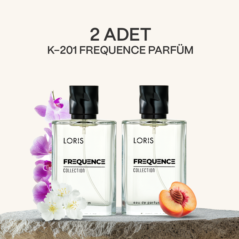 K-201 Frequence Kadın Parfüm 50 ML x 2 Adet
