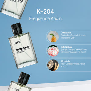 K-204 Frequence Kadın Parfüm EDP 50 ML