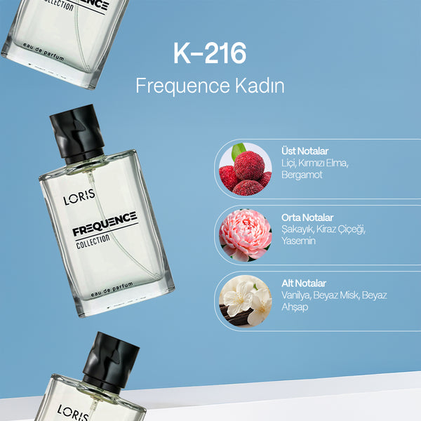 K-216 Frequence Kadın Parfüm EDP 50 ML