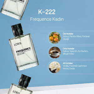 K-222 Frequence Kadın Parfüm EDP 50 ML