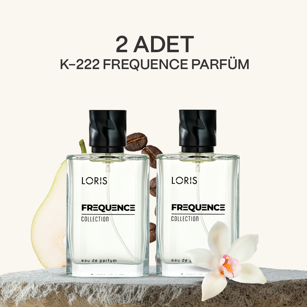K-222 Frequence Kadın Parfüm 50 ml x 2 Adet