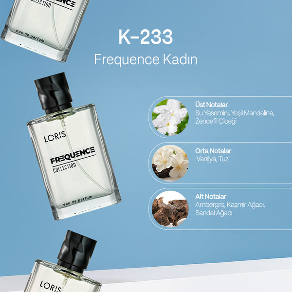 K-233 Frequence Kadın Parfüm EDP 50 ML