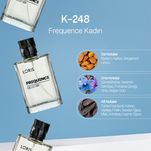 K-248 Frequence Kadın Parfüm 50 ML & K-248 Kadın Deodorant 150 ML