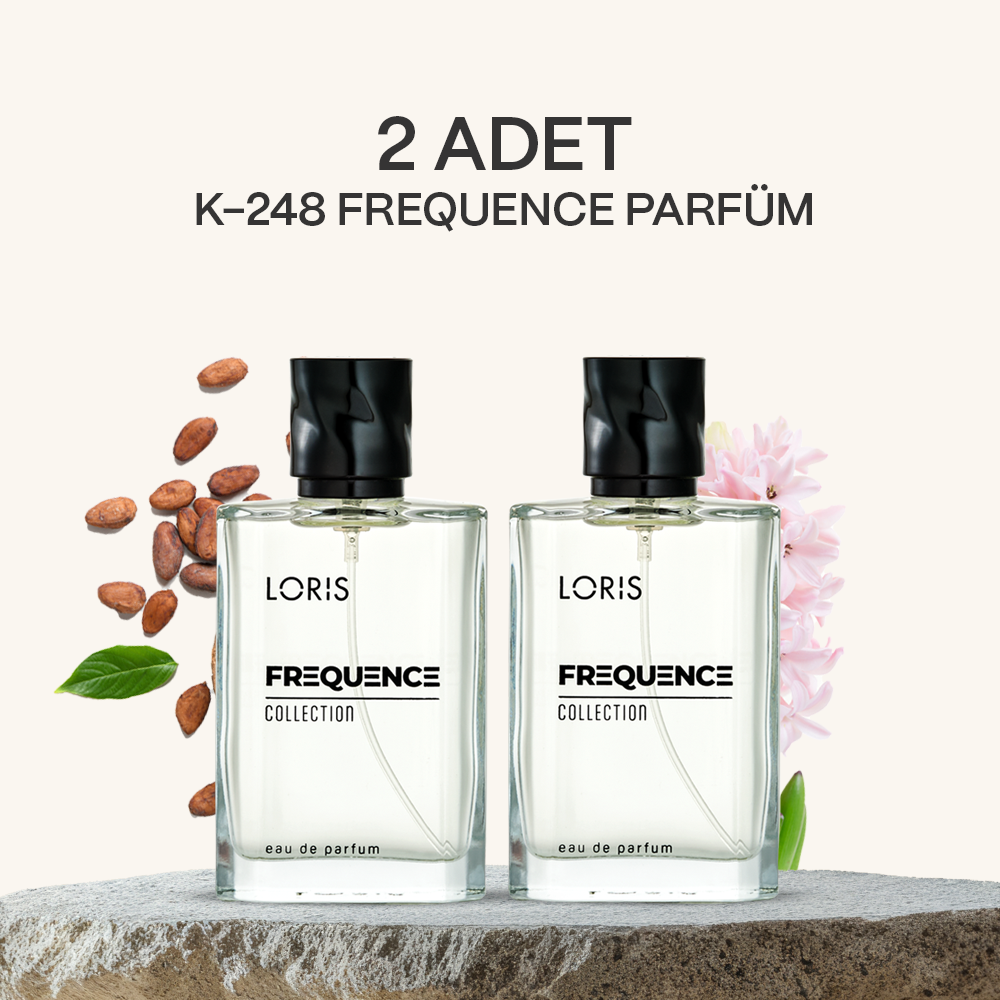 2 Adet K-248 Frequence Kadın Parfüm 50 ML