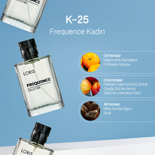 K-25 Frequence Kadın Parfüm EDP 50 ML