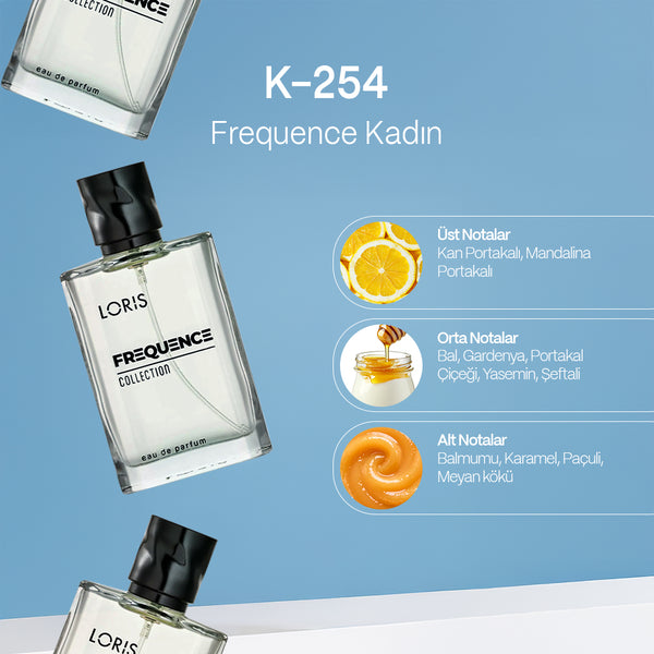 K-254 Frequence Kadın Parfüm EDP 50 ML