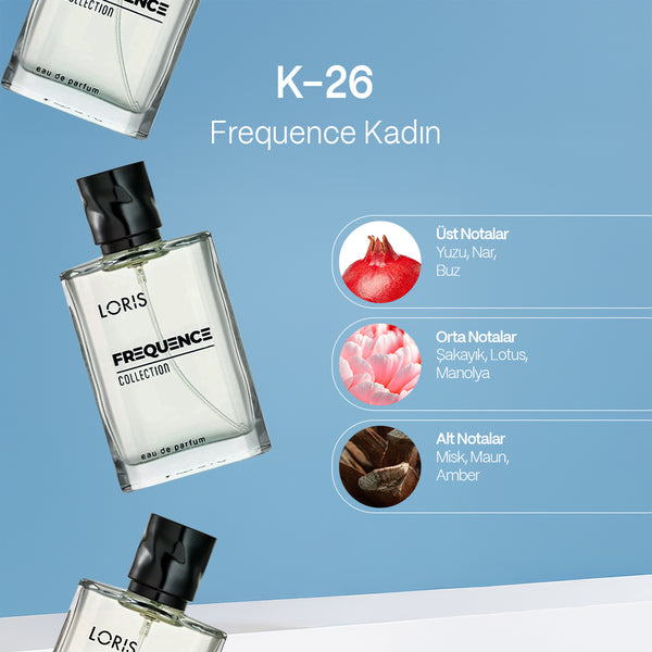 K-26 Frequence Kadın Parfüm EDP 50 MLL