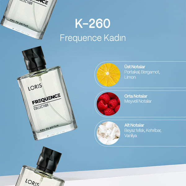K-260 Frequence Kadın Parfüm EDP 50 ML