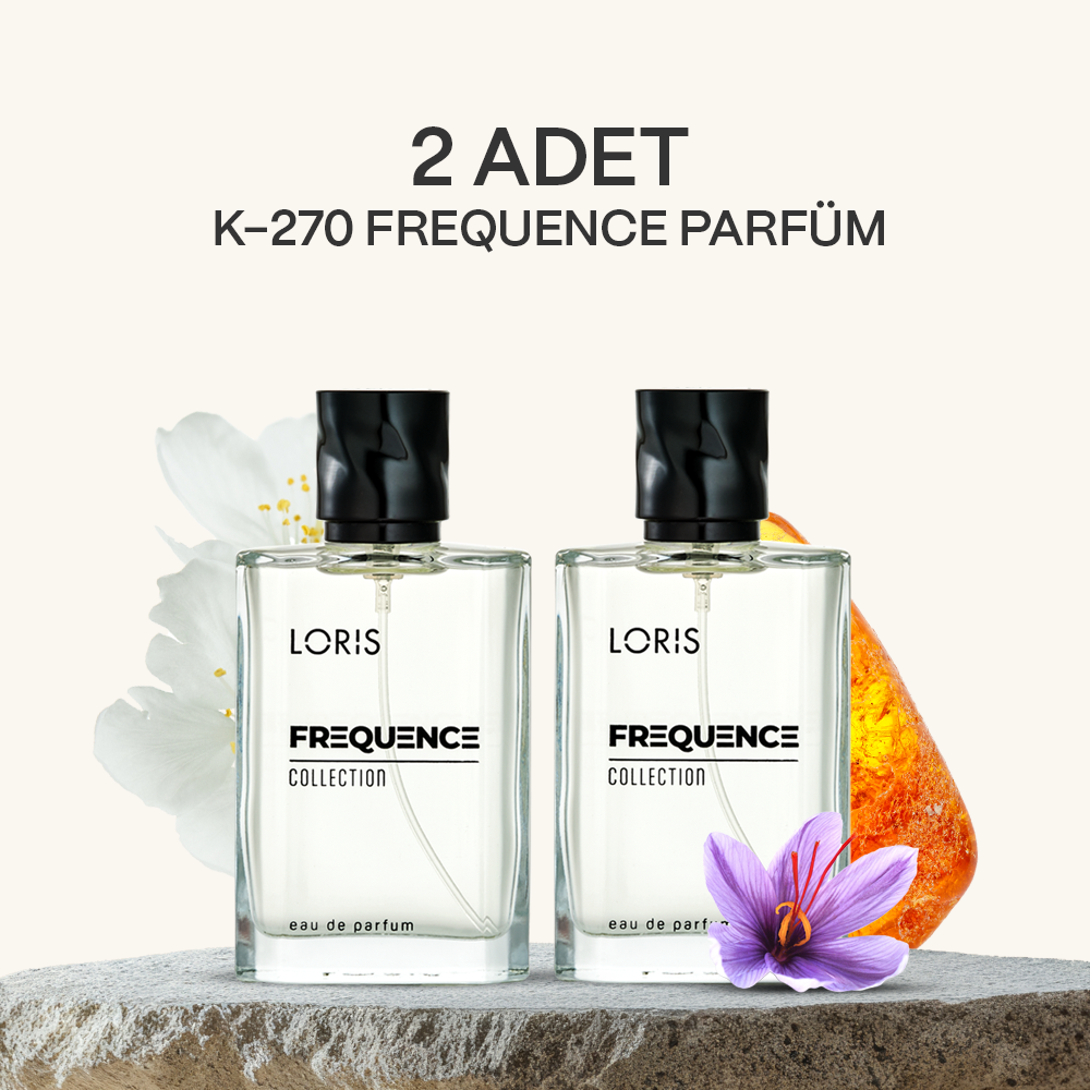 2 Adet K-270 Frequence Kadın Parfüm 50 ML
