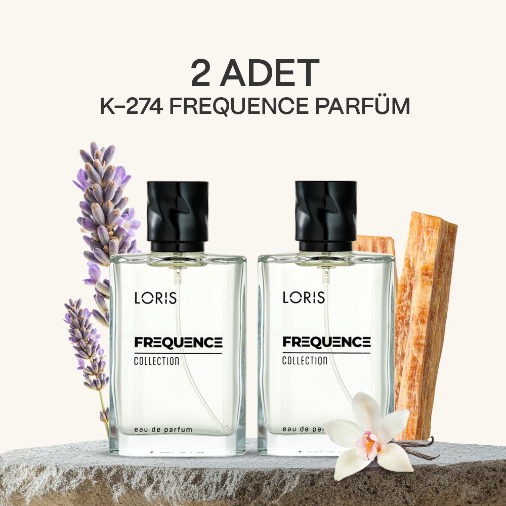2 Adet K-274 Frequence Kadın Parfüm 50+50 ML