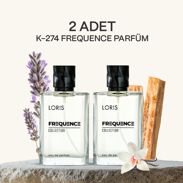 2 Adet K-274 Frequence Kadın Parfüm 50+50 ML