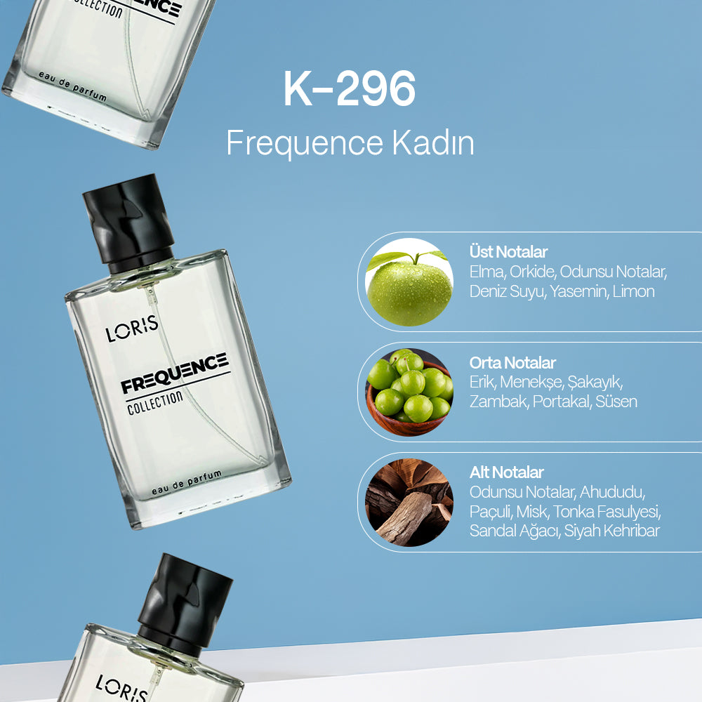 K-296 Frequence Kadın Parfüm EDP 50 ML