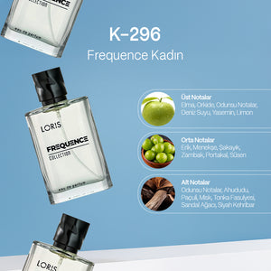 K-296 Frequence Kadın Parfüm EDP 50 ML