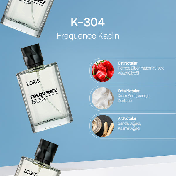 K-304 Frequence Kadın Parfüm EDP 50 ML