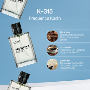 K-315 Frequence Kadın Parfüm EDP 50 ML