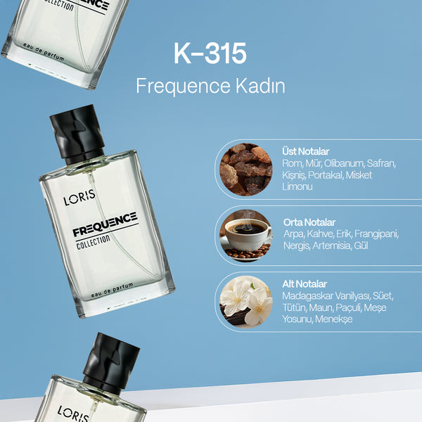 K-315 Frequence Kadın Parfüm EDP 50 ML