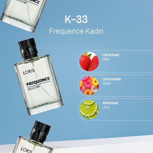 K-33 Frequence Kadın Parfüm EDP 50 ML