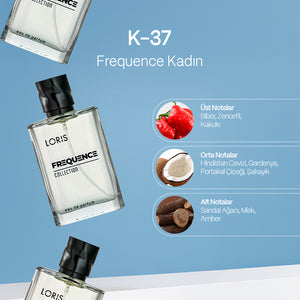 K-37 Frequence Kadın Parfüm EDP 50 ML