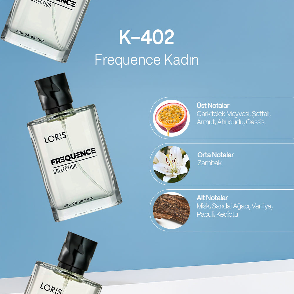 K-402 Frequence Kadın Parfüm EDP 50 ML