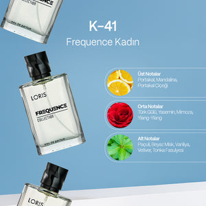 K-41 Frequence Kadın Parfüm EDP 50 ML