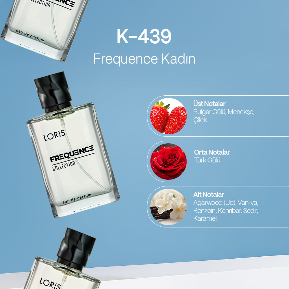 K-439 Frequence Kadın Parfüm EDP 50 ML