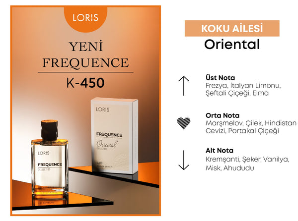 K-450 Frequence Kadın Parfüm EDP 50 ML