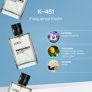 K-451 Frequence Kadın Parfüm EDP 50 ML