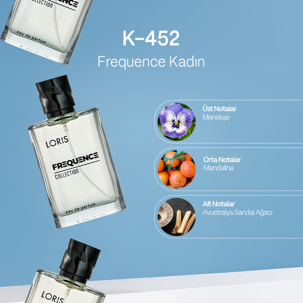 K-452 Frequence Kadın EDP Parfüm 50 ML