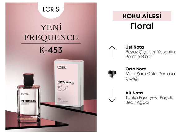 K-453 Frequence Kadın Parfüm EDP 50 ML