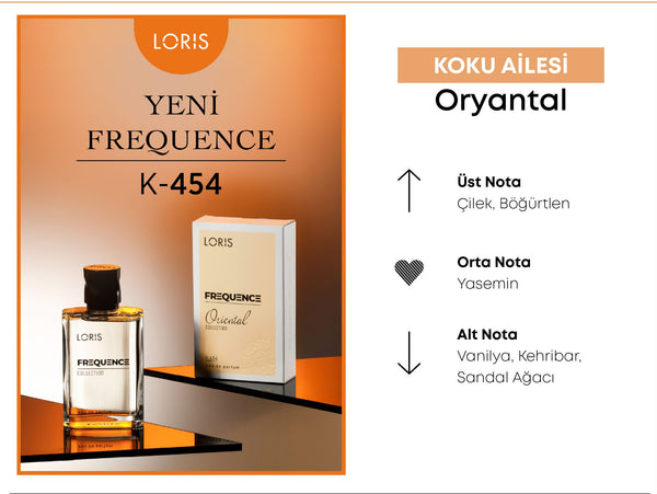 K-454 Frequence Kadın Parfüm EDP 50 ML