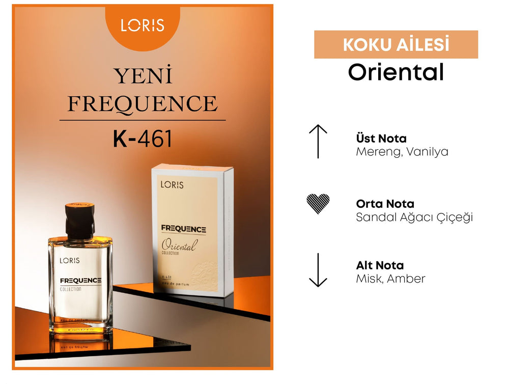 K-461 Frequence Kadın Parfüm EDP 50 ML
