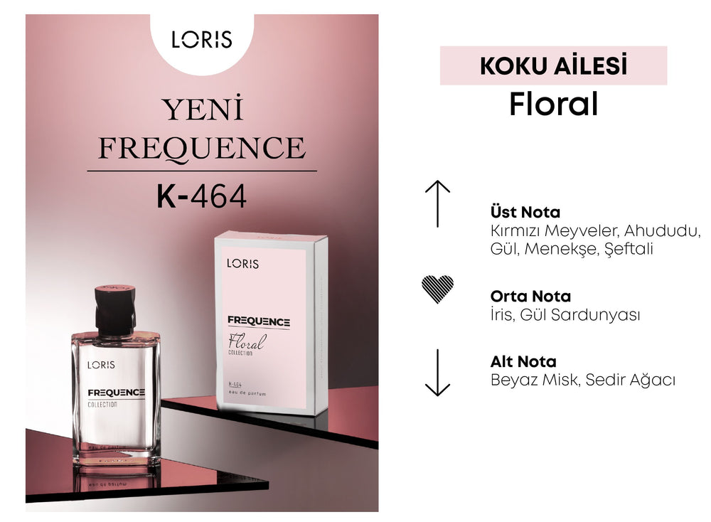 K-464 Frequence Kadın Parfüm EDP 50 ML