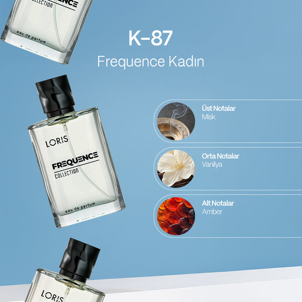 K-87 Frequence Kadın Parfüm EDP 50 ML