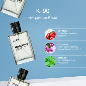 K-90 Frequence Kadın Parfüm EDP 50 ML