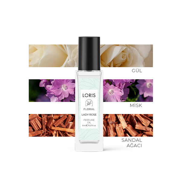 Lady Rose 8 ML Parfüm Yağı | Natural Oil