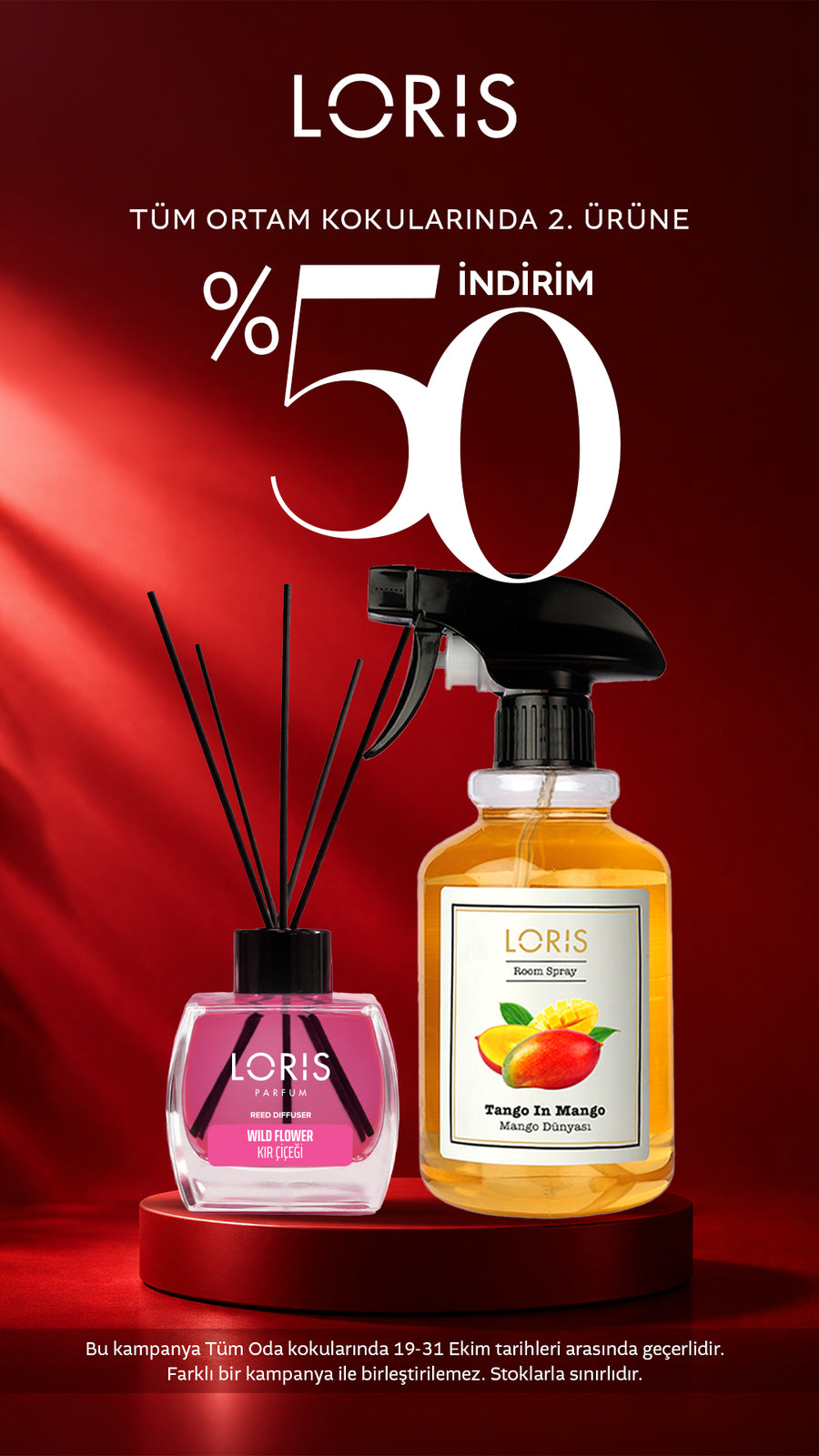 Frequence ve Oda Kokularında 2. Ürüne %50 İndirim