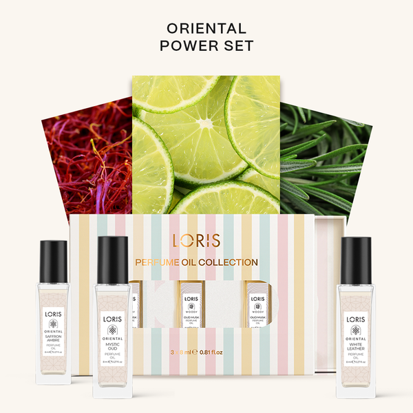 Oriental Power Unisex Perfume Oil Set – 3-Piece Special Collection