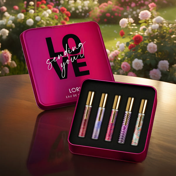 Valentine's Day 5-Piece Women's Perfume Set – Red Collection