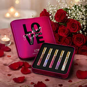 Valentine's Day 5-Piece Women's Perfume Set – Red Collection