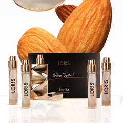مجموعة عطر قهوة اللوز للسفر – 5 × 10 مل