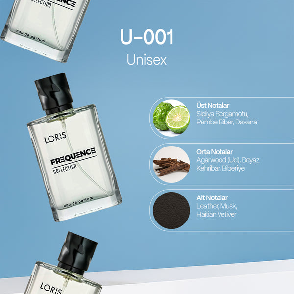 U-1 Frequence Unisex Parfüm EDP 50 ML